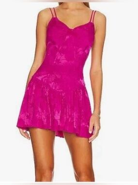 LoveShackFancy Corbeau mini dress